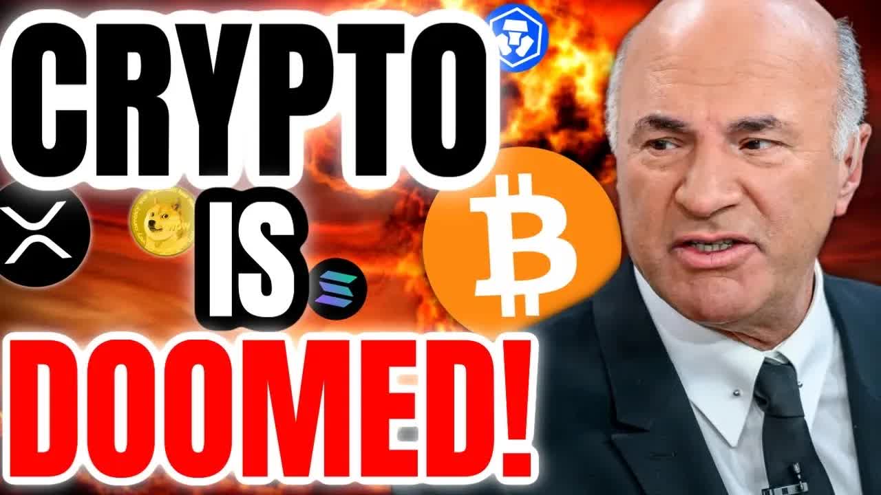 Kevin O'Leary Says "Poo Poo Coins Are Done" (Bitcoin AND Ethereum ONLY!) Is He Right?