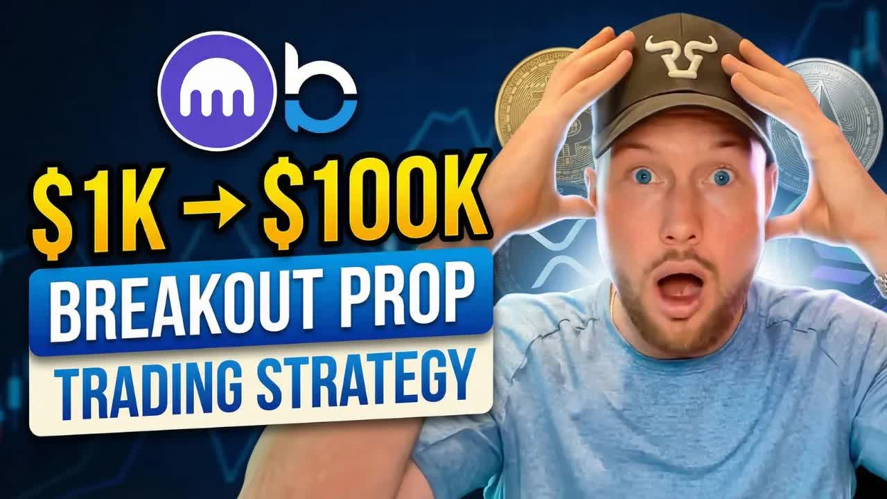 Breakout Prop Firm Review: How To Turn $1k into $100K+ Crypto Trading (Best Trading Strategy 2026)