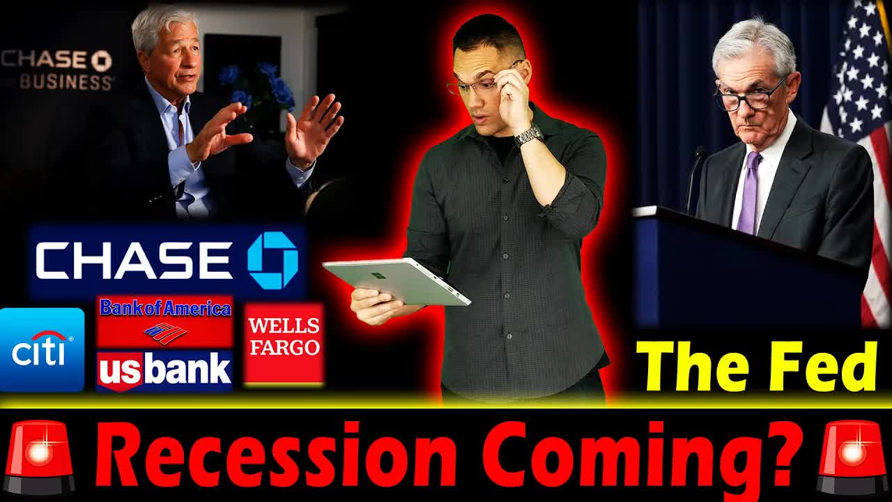 WARNING: Bank Earnings and The Fed Signaling Recession? 📉👀