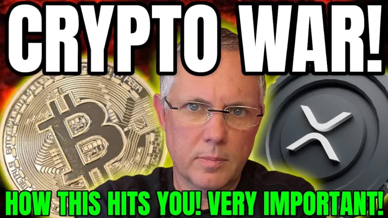 Crypto War Raging Around You! Learn How This Hits You! How YOU Can WIN! Crypto News Today!