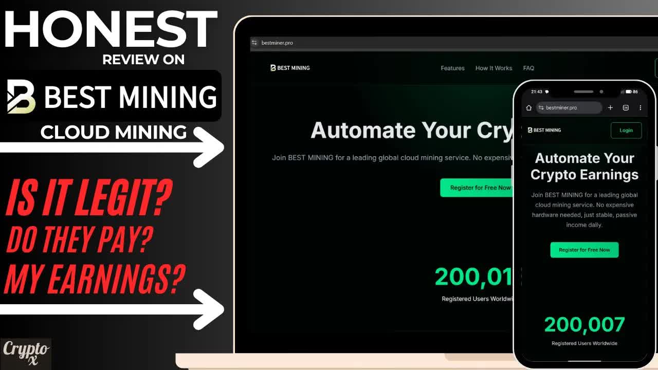 ⚠️ My 100% HONEST Review of Best Miner: Is It LEGIT or a SCAM? (Do They Actually PAY?)