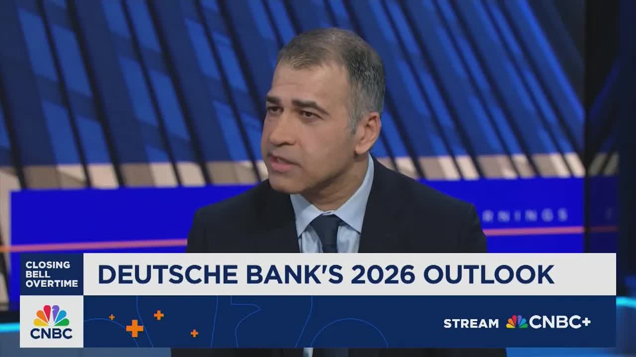 Deutsche Bank's Deepak Puri talks his outlook for 2026