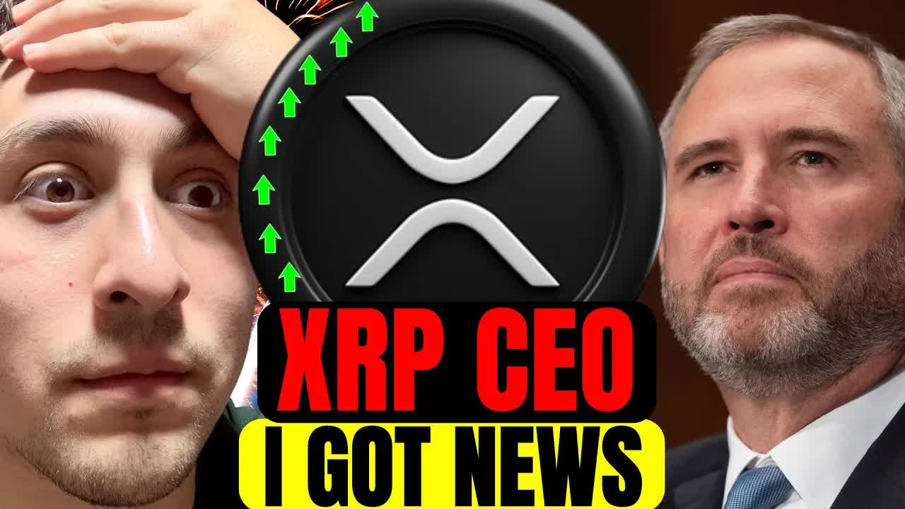 XRP RIPPLE BRAD SPEAKS NEWS!