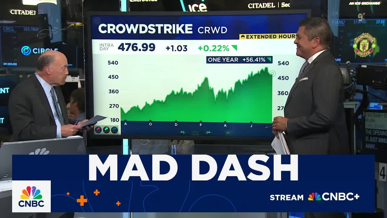 Cramer's Mad Dash: CrowdStrike