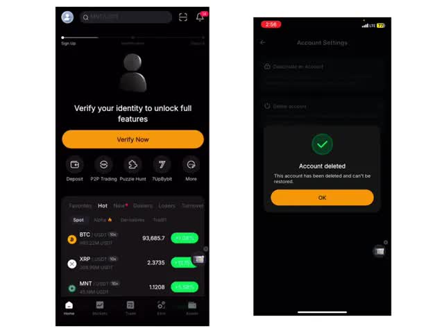 How To Delete/Deactivate Your ByBit Account in 60 Seconds