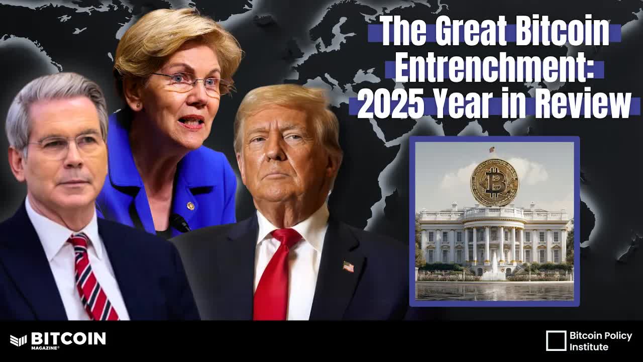The Great Bitcoin Entrenchment: 2025 Year in Review | Bitcoin Policy Hour Ep. 23