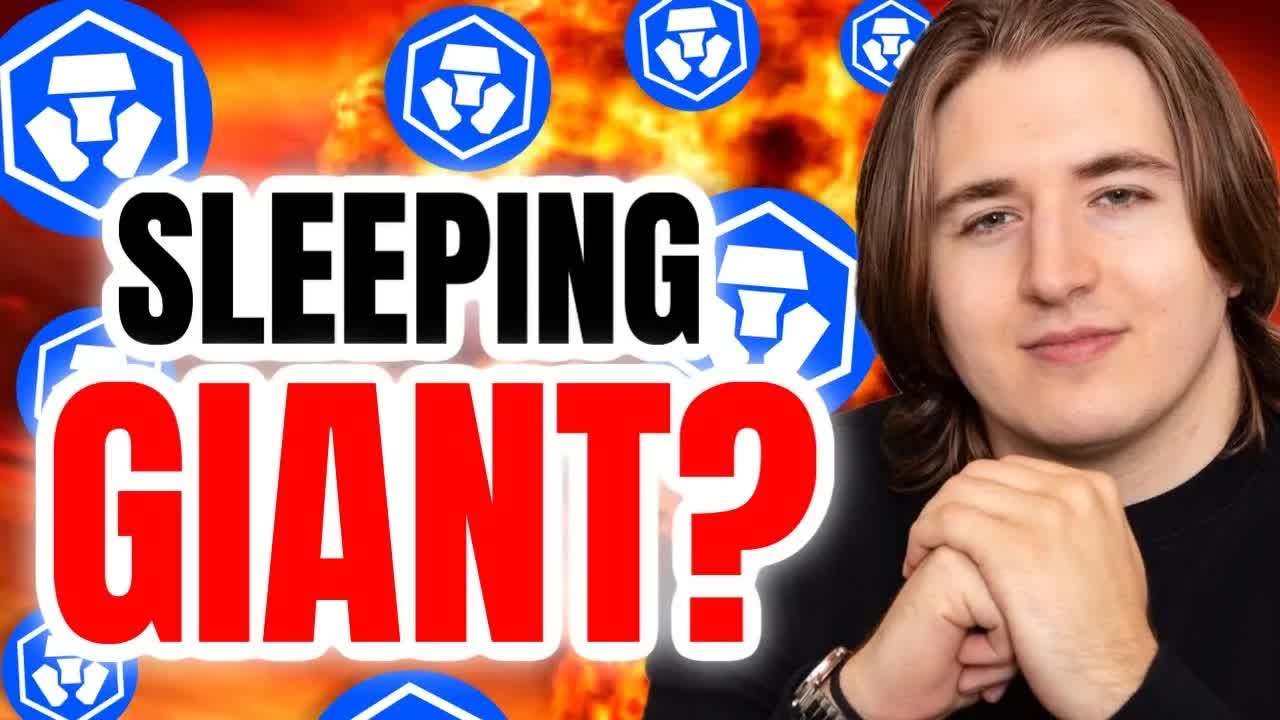CRYPTO.COM CRO COIN IS A SLEEPING GIANT? (CRO PRICE NEWS!)