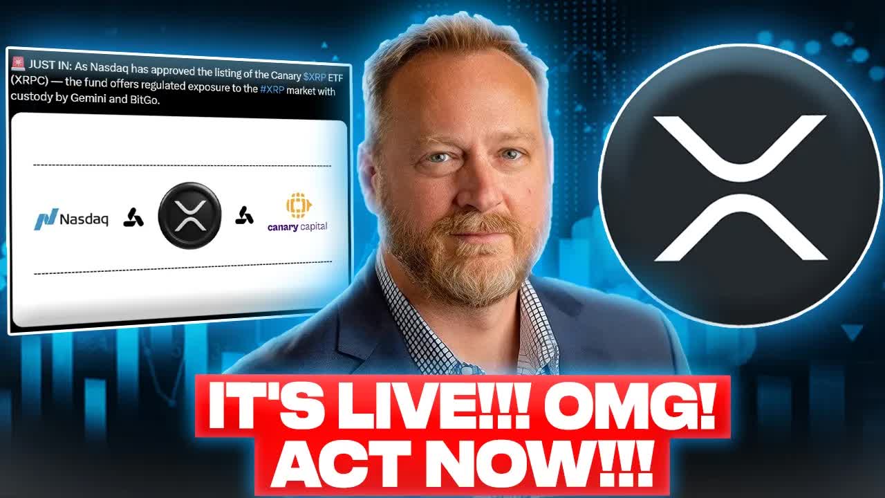 OMG IT'S LIVE!!! XRP ON THE NASDAQ!! (ACT NOW!!)