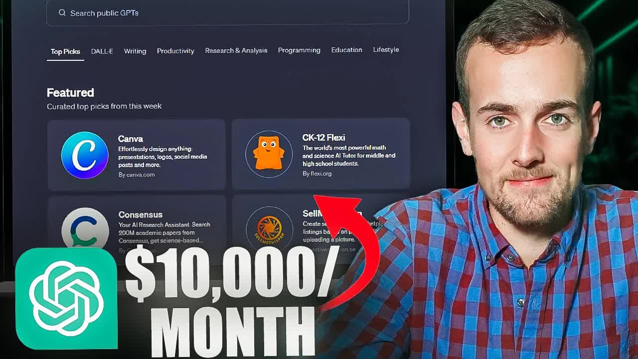 5 Best Ways To Make Money Using NEW ChatGPT Store (2025)