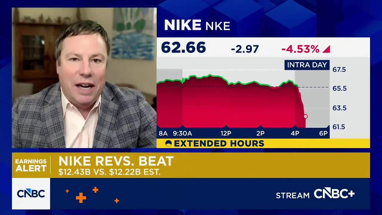 Nike shares slide on Q2 results despite beat on earnings and revenue