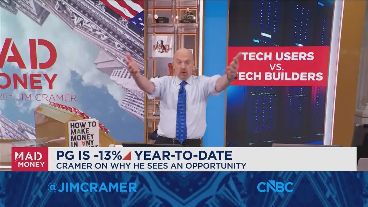 I'd buy PG on its pullback here, says Jim Cramer