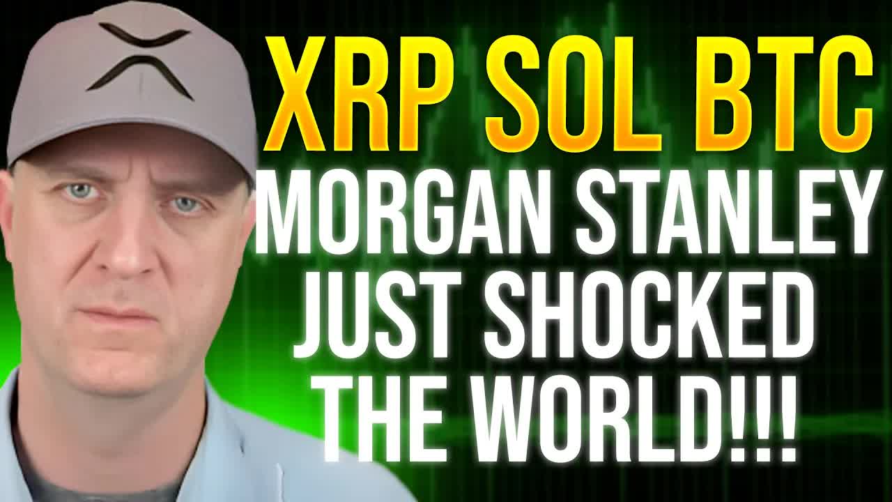 🚨 BITCOIN SOLANA HOLDERS! 🚨 MORGAN STANLEY JUST SHOCKED THE WORLD - XRP NEXT?