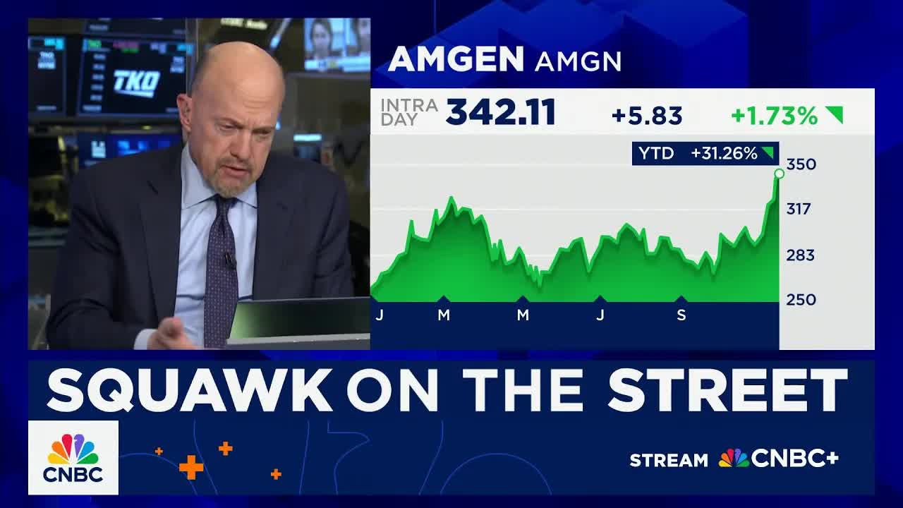 Cramer's Stop Trading: Amgen