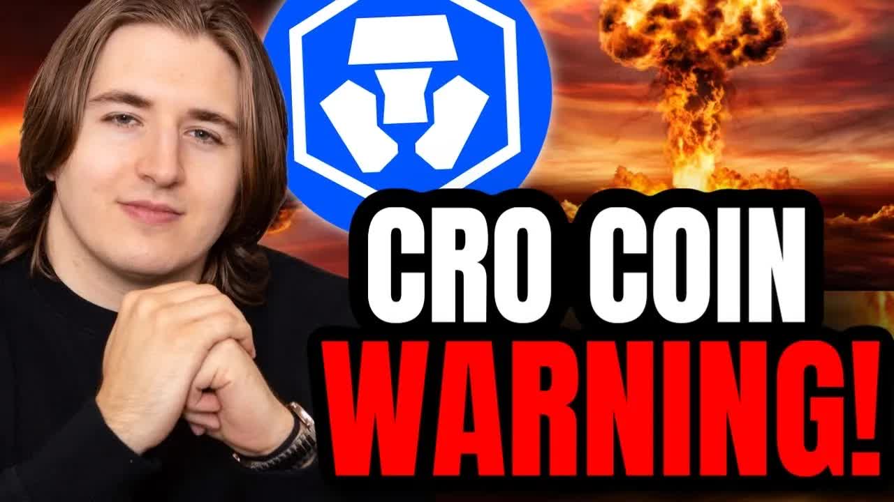 Crypto.com CRO Coin PRICE WARNING! (CRONOS NEWS!)