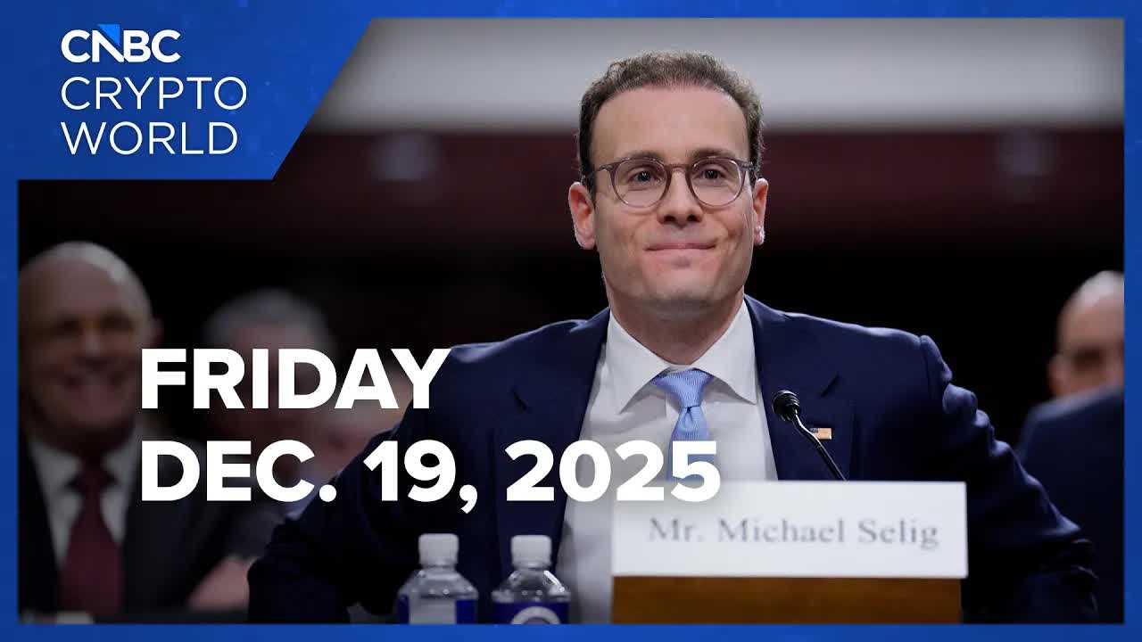 Senate confirms Trump's pro-crypto pick Michael Selig to lead CFTC: CNBC Crypto World