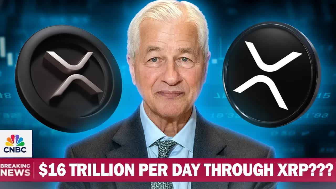 GUARANTEED XRP??? $16 TRILLION PER DAY!!?! (CHASE CEO)