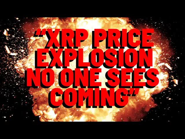 "XRP PRICE EXPLOSION NO ONE SEES COMING" Popular Analyst Claims - Report