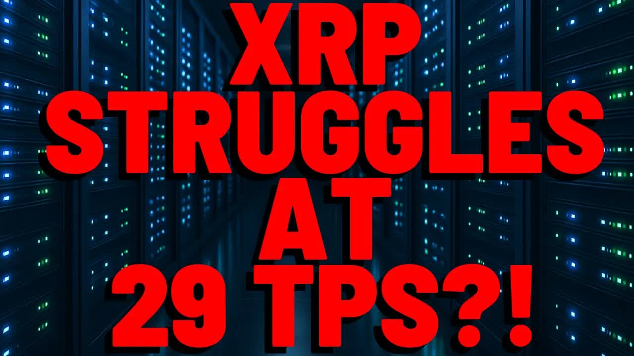 XRP: We Have A PROBLEM?! XRP STRUGGLES AT 29 Transactions Per Second?!