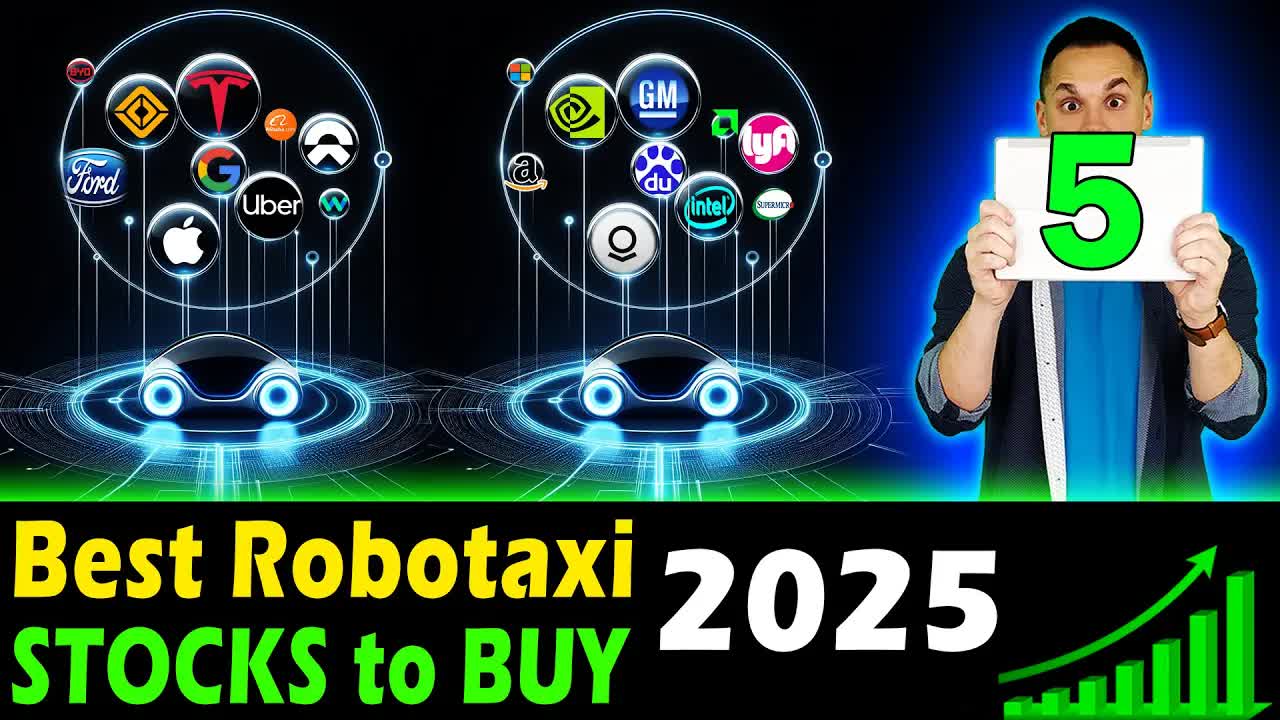 Best Robotaxi Stocks for the Future! 🚀