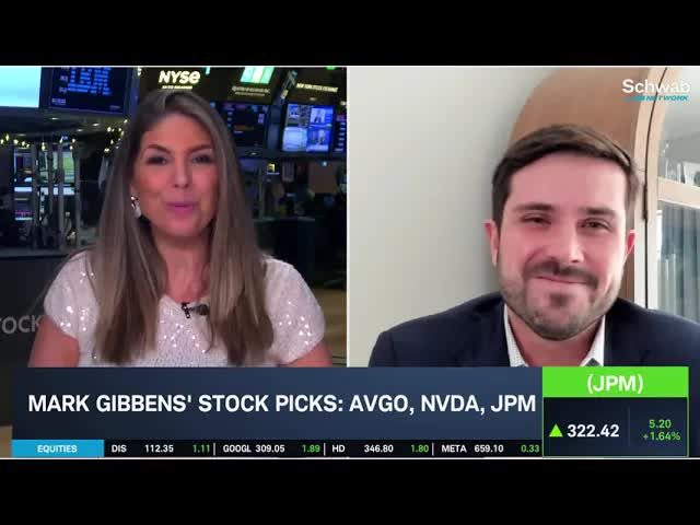 Gibbens: NVDA "Pretty Cheap," 20% AVGO Rally Possible as SPX Nears 7,000