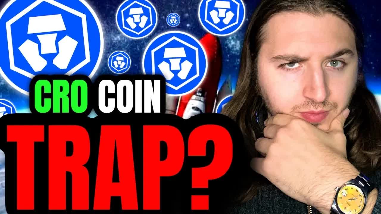 CRYPTO.COM CRO COIN A TRAP IS FORMING! (CRO PRICE MOVES INCOMING!)