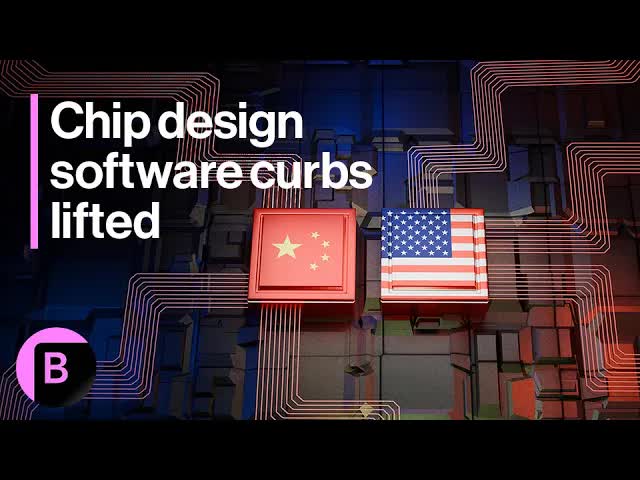 US Lifts Chip Design Export Curbs on China