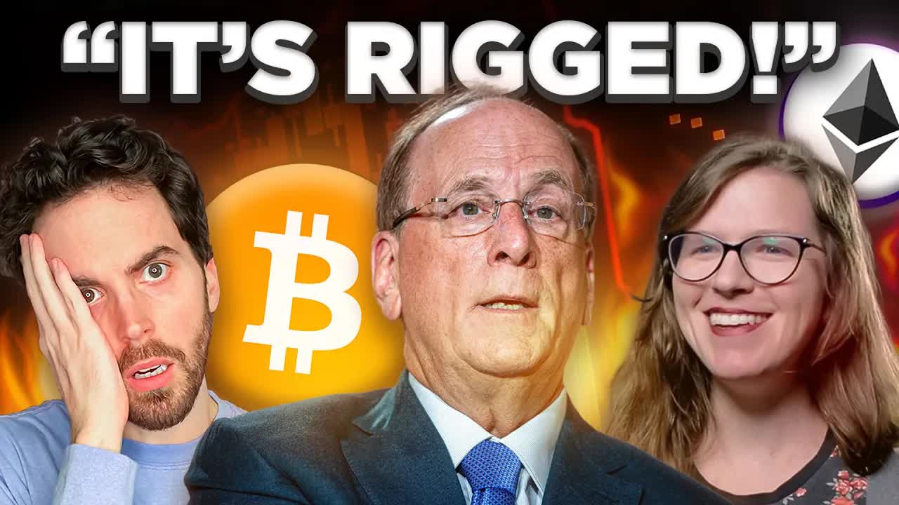 BlackRock CEO Larry Fink SECRETLY Manipulating Bitcoin & Ethereum