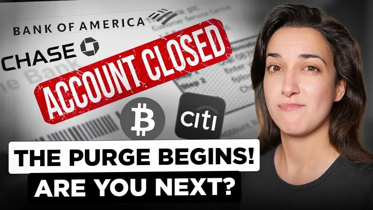 Banks Declare WAR on Bitcoin Users ⚠️ Jack Mallers Debanked — Your Money Isn’t Safe