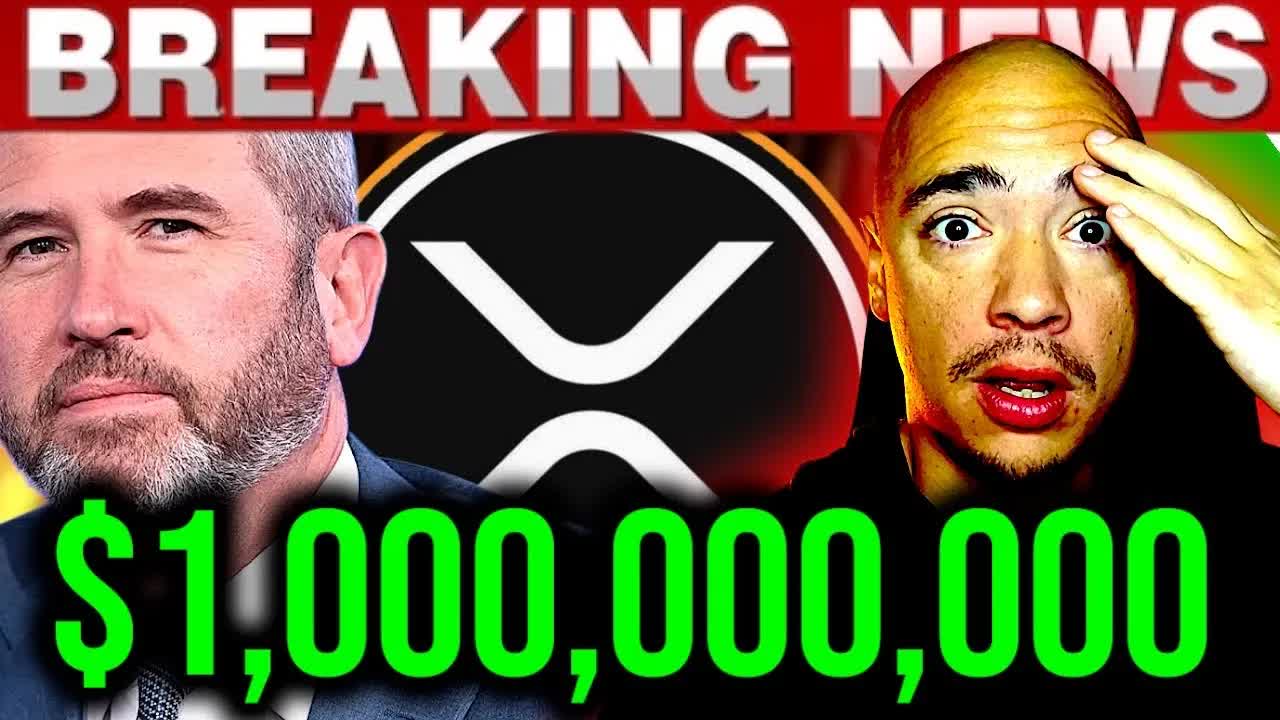 Historic XRP News - We Will Soon See $1B - Ripple CEO Comments!