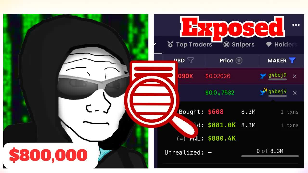 Money Laundering EXPOSED🤯: How They Use Meme Coins to Clean Stolen Funds