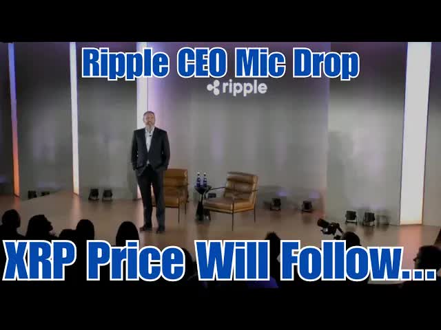 XRP Is Ready For This Moment & Ripple CEO Drops The Mic