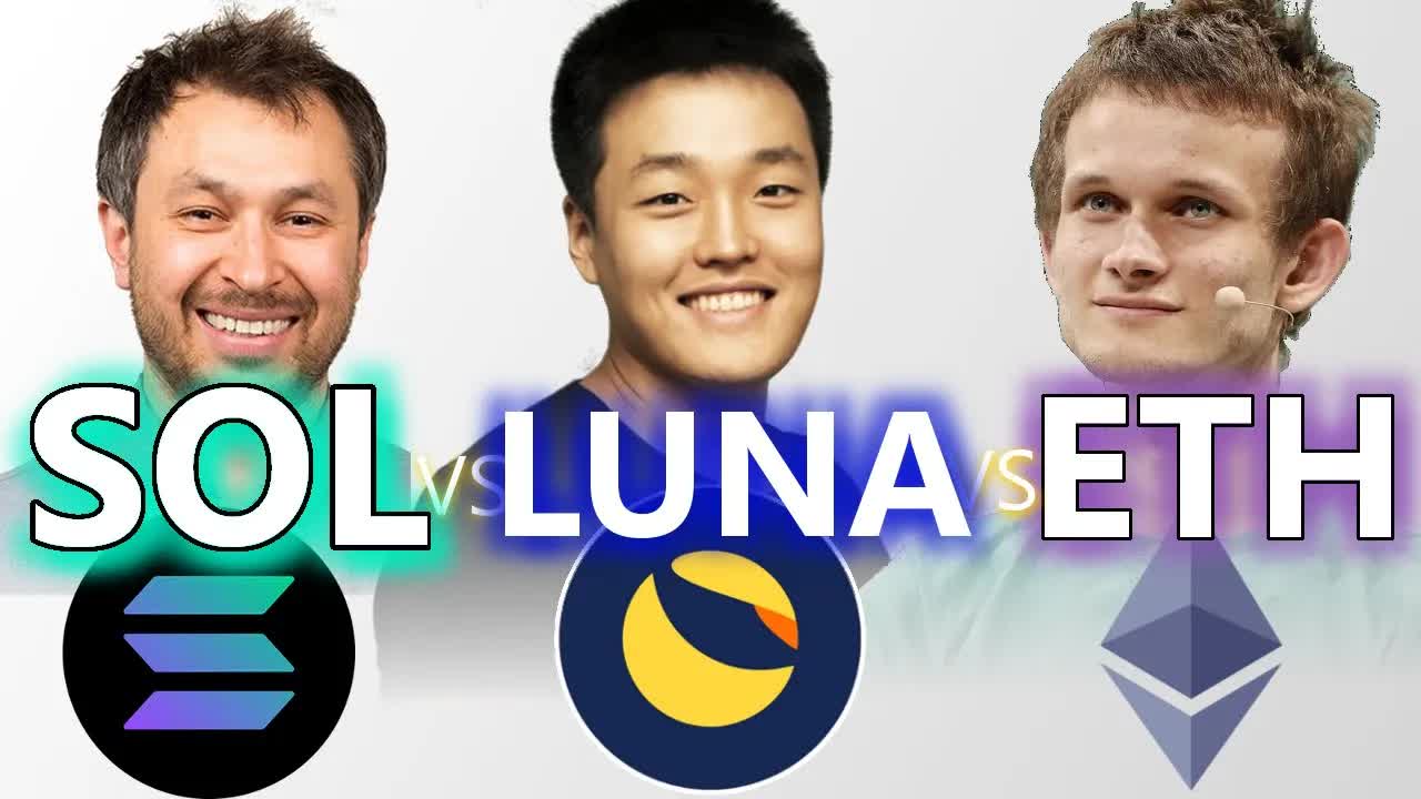 Solana vs Terra (LUNA) vs Ethereum 2 | Which is BEST?