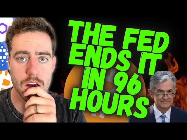 THE FED CHANGES INVESTOR'S MINDS IN 96 HOURS!!