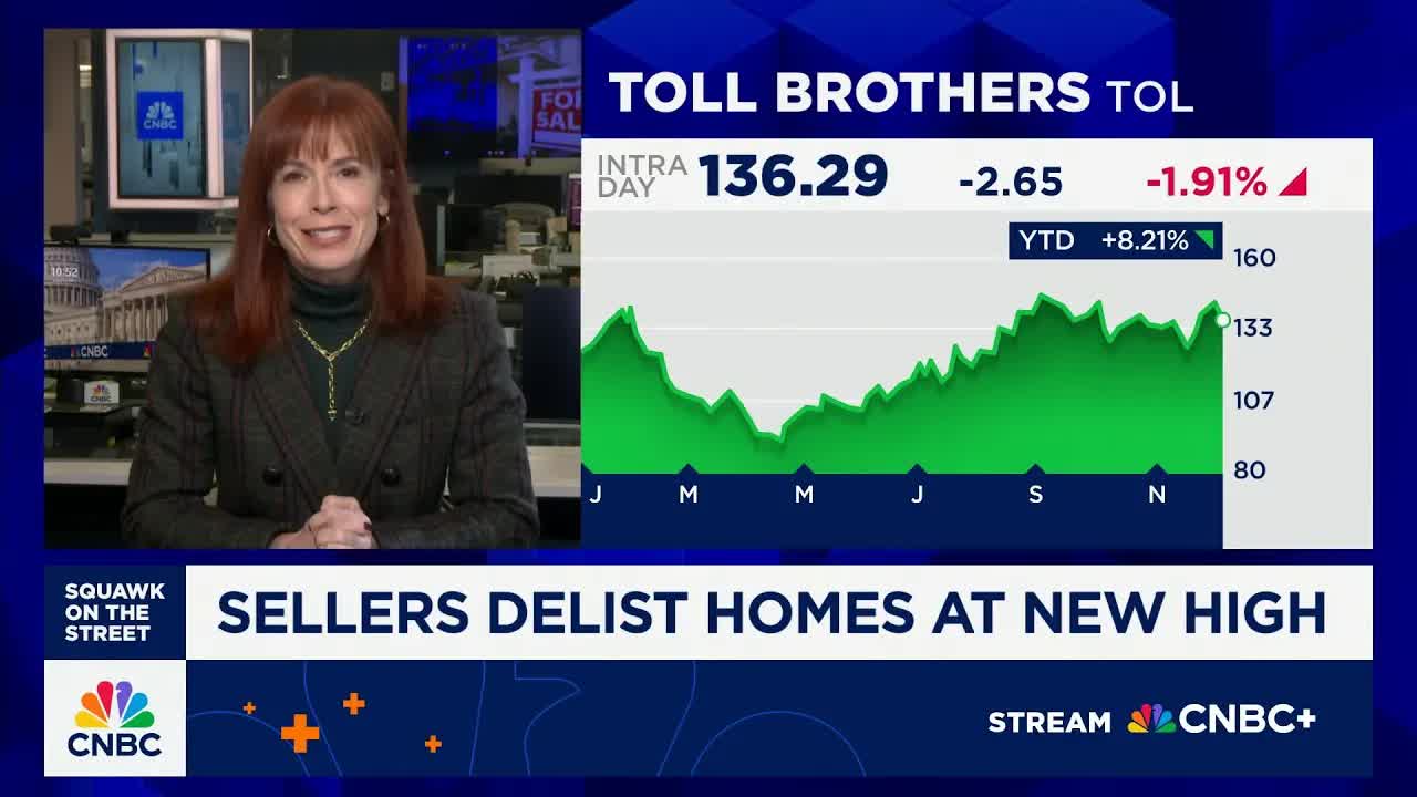 Sellers delist homes at a new high