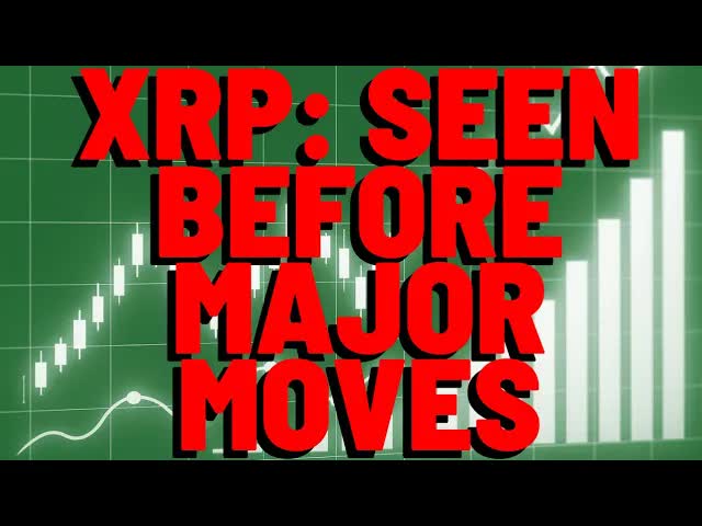 XRP: We’ve Seen This Before MAJOR XRP MOVES