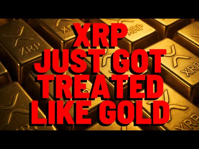 XRP Just Got TREATED LIKE GOLD