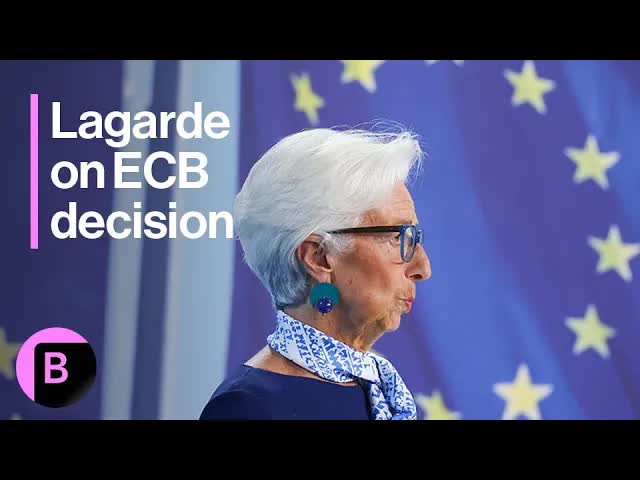 ECB Decision: Lagarde Statement on Interest Rates, Inflation, Euro, Trade Risks