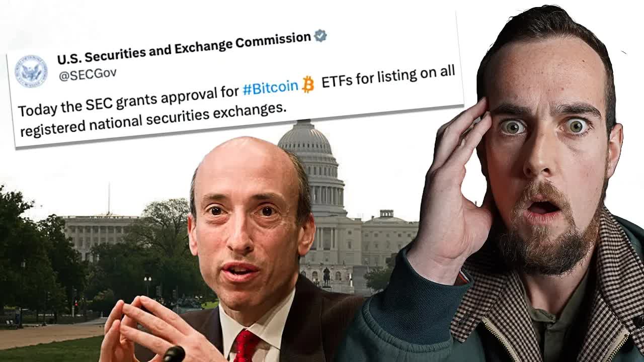 "Bitcoin ETF Approved" - SEC Twitter 'X' Account Hacked