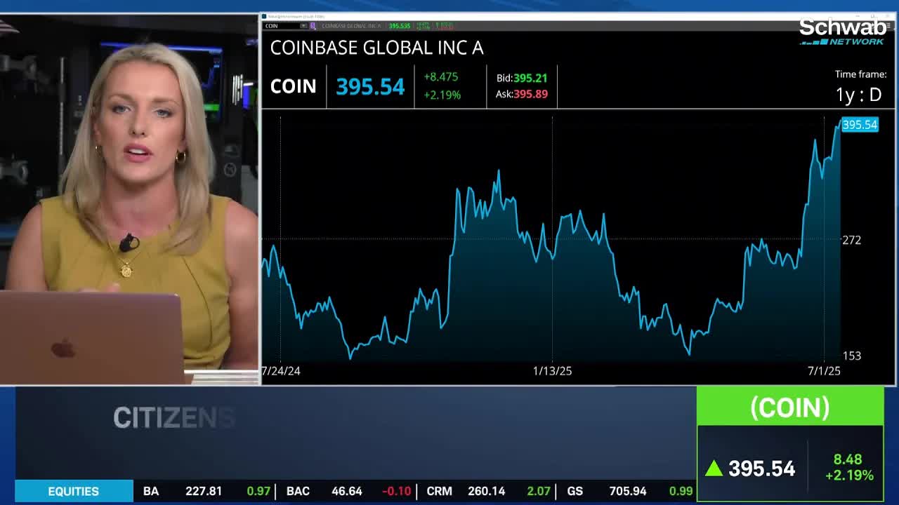 COIN & Bitcoin Hit All-Time High as "Crypto Week" Begins