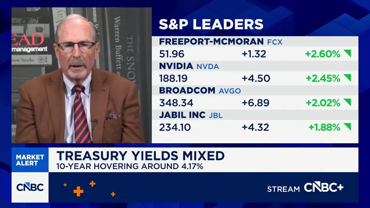 Market has to broaden from megacap tech for interest rates to fall, says Smead Capital's Bill Smead