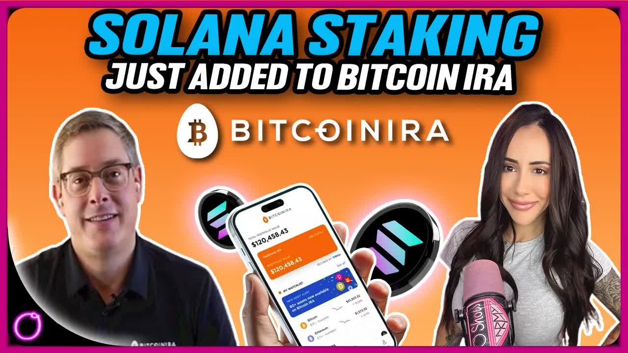SOLANA STAKING JUST ADDED TO BITCOIN IRA
