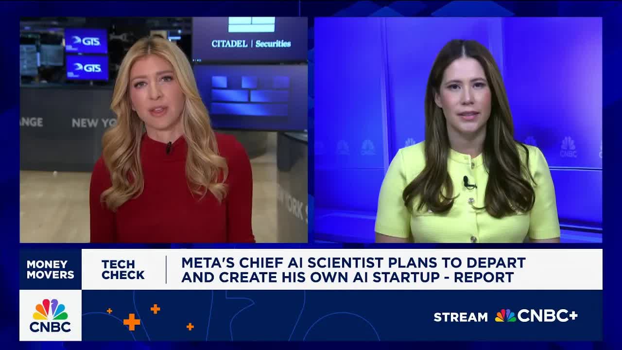 Meta's chief AI scientist reportedly departing to launch own AI startup