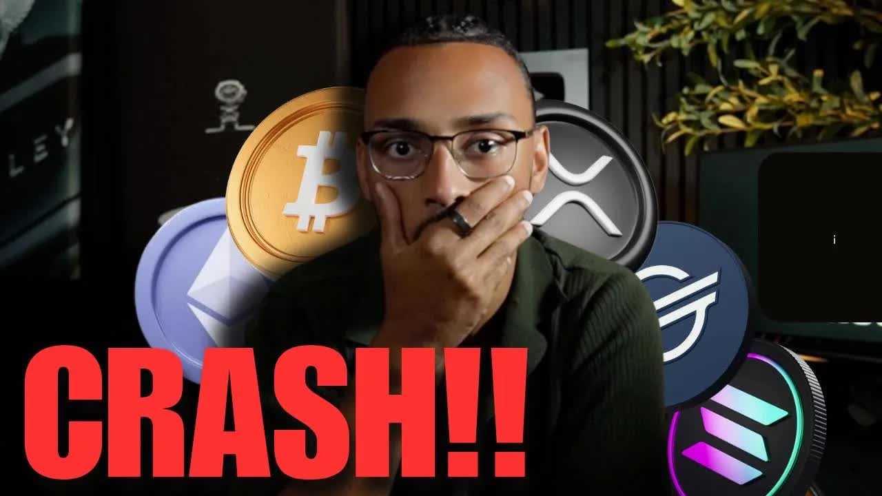NASTY CRYPTO CRASH - HERE'S WHY AND WHAT IM DOING!!!!