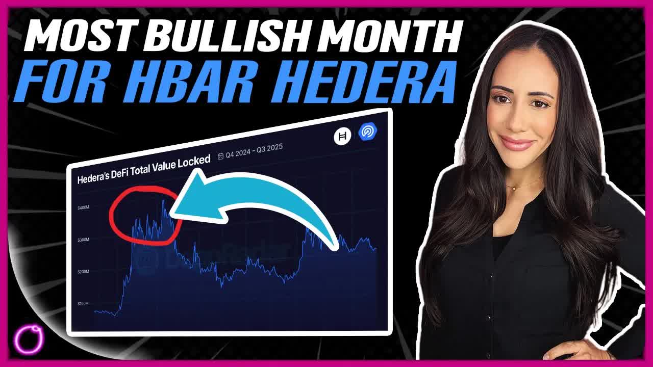 The MOST Bullish Month for HBAR HEDERA of 2025!