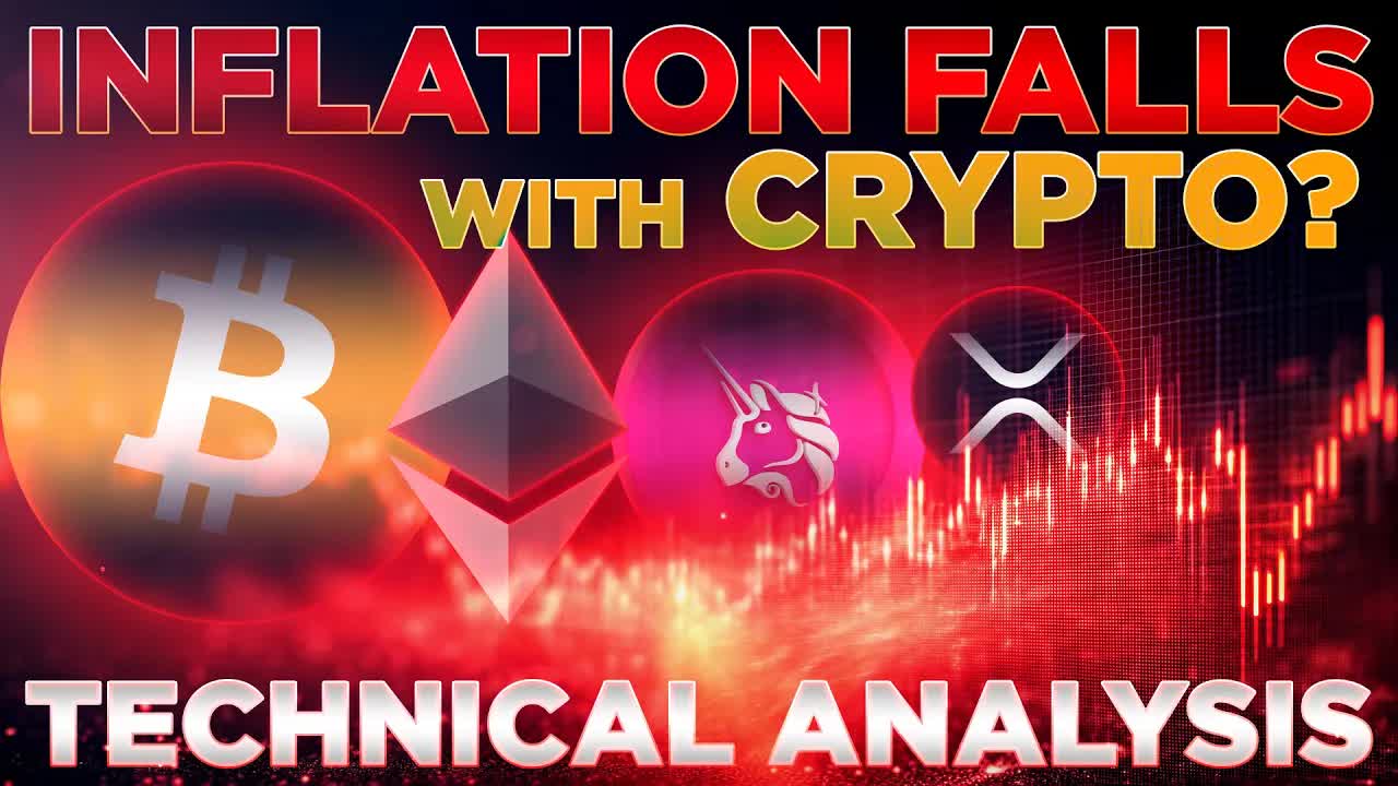 Inflation Falls?📉Crypto Crash Technical Analysis @TimWarrenTrades