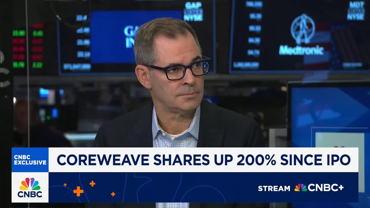 CoreWeave CEO: Building AI infrastructure will require trillions in public-private investment
