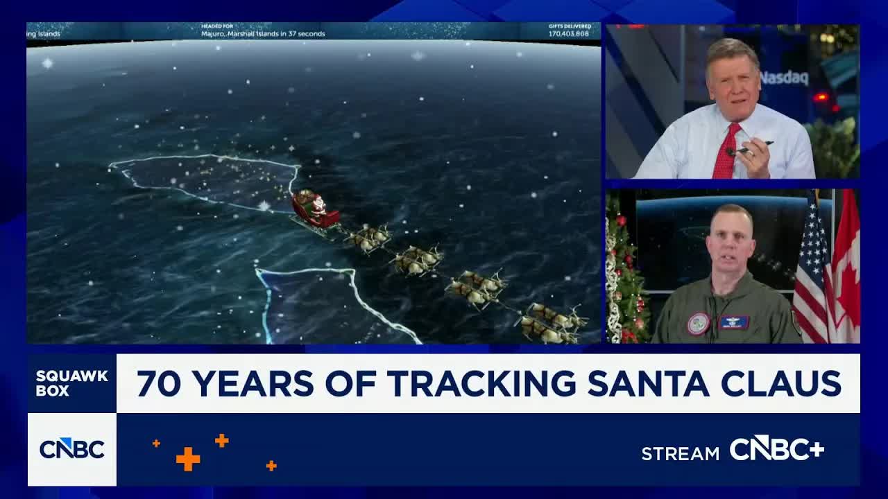 70 years of tracking Santa Claus