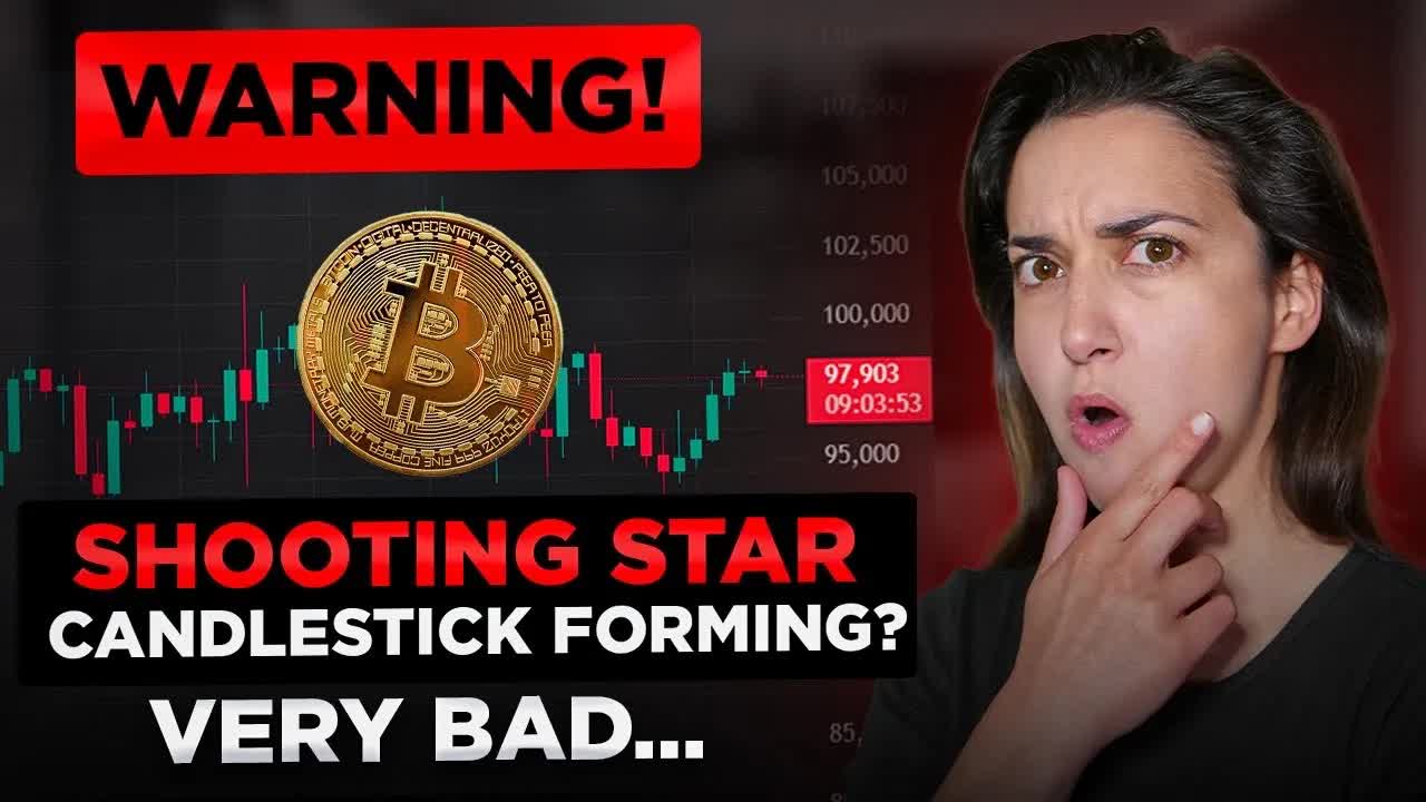 Bitcoin Price Chart 🚨 Shooting Star Pattern 💫 Bullish Boom or Bearish Doom? 🔮 (Candlestick Analysis)