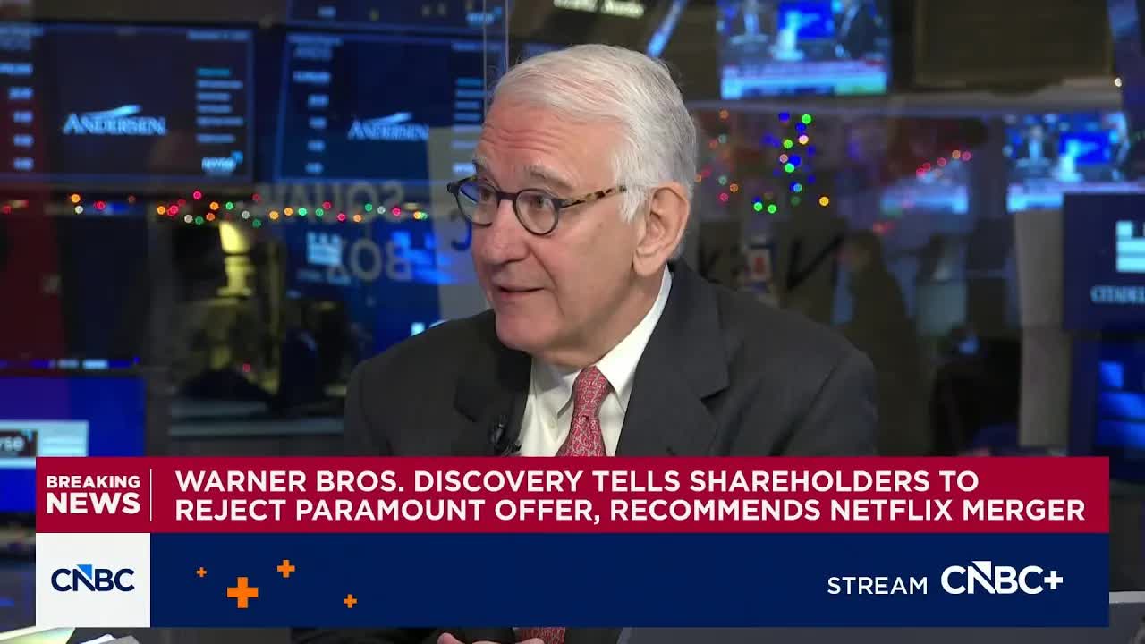 Paramount just didn't measure up to Netflix on its bid: Warner Bros. chairman Samuel Di Piazza