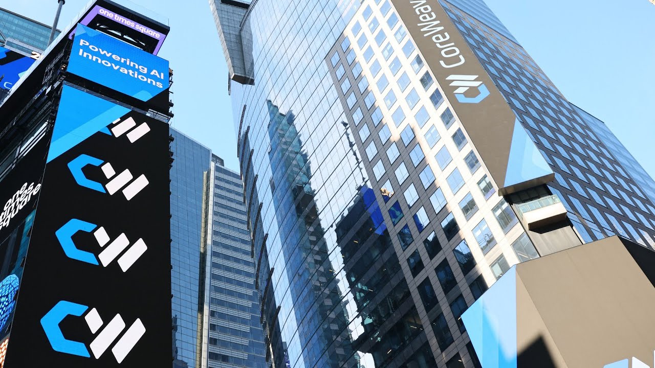 CoreWeave Tumbles on Q3 Results; Nvidia Slips After SoftBank Stake Sale | Stock Movers